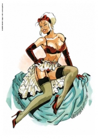 Pin-up Mirabelle Lingerie rouge 2020